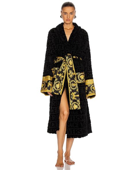 versace women's bathrobe.